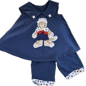 Girls two piece play set